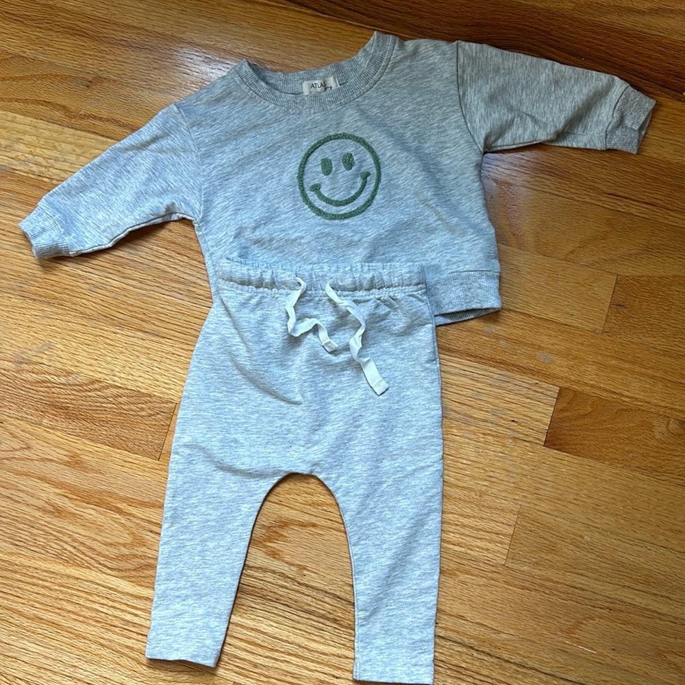 Atlas Grey Be Happy Set
